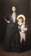 John Singer Sargent WLA lacma John Singer Sargent Portrait of Mrs Edward L Davis and Her Son oil painting